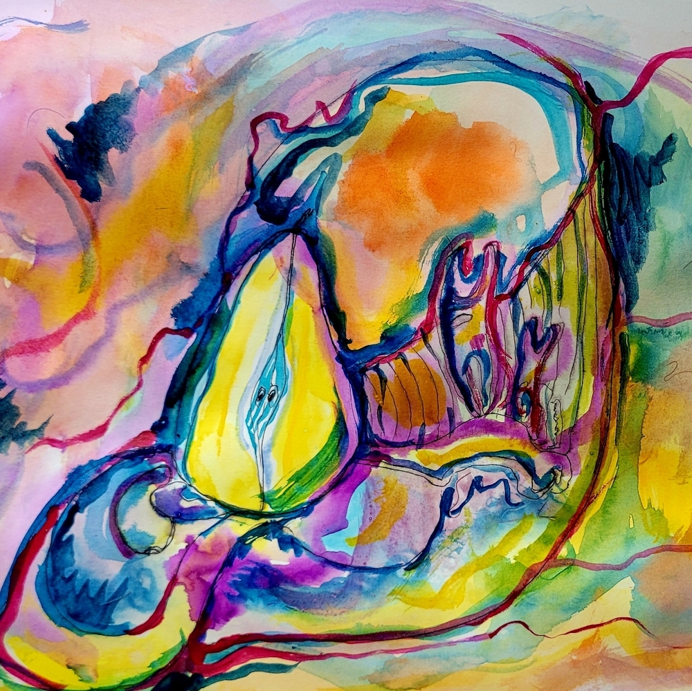 Vibrant Abstract Art Print